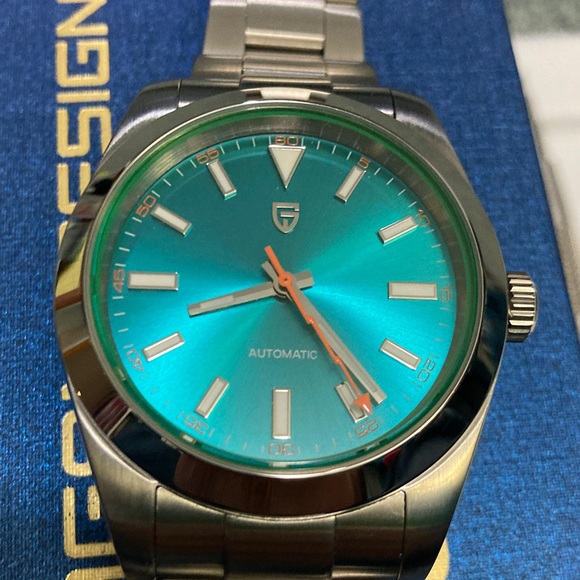 Pagani Milgauss homage PD1733 automatic sapphire crystal metal bracelet